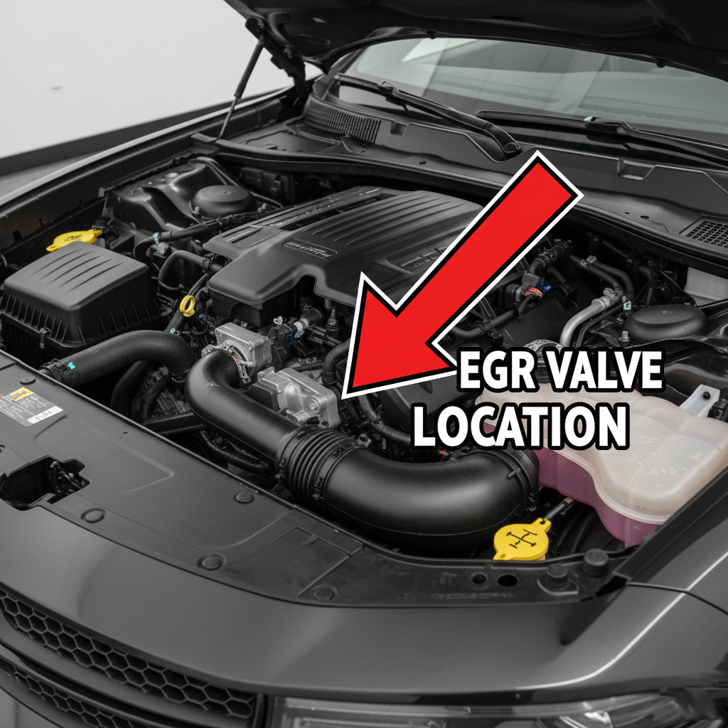 2020 dodge charger egr location