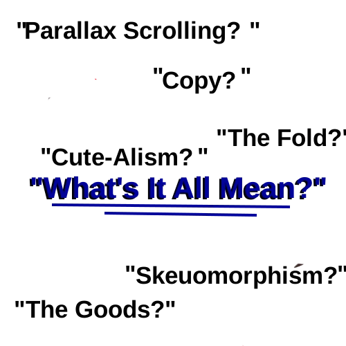 Definitions, web slang