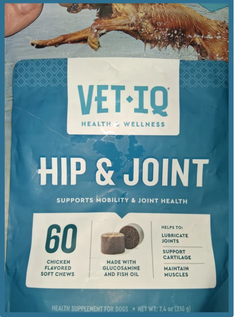Photo of my personal bag of vet iq