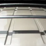 A roof rack installed on a Ford Explorer